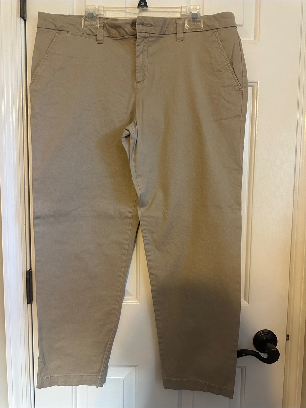 Women’s Classic Khaki Chino Pants - Neutral Tan